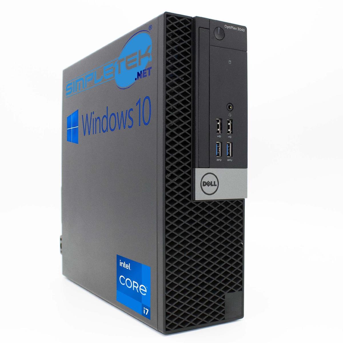Dell OptiPlex 3040 SFF i7 6700 16GB 480GB Windows 10 Desktop Computer PC