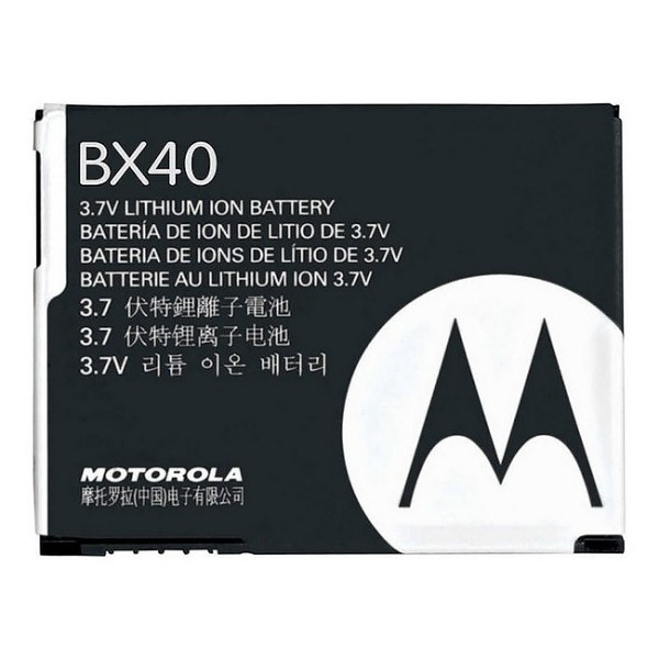 BATTERIA ORIGINALE MOTOROLA BX40 TELEFONO CELLULARE U9 V8 Z8 RIZR ZN50 740MAH