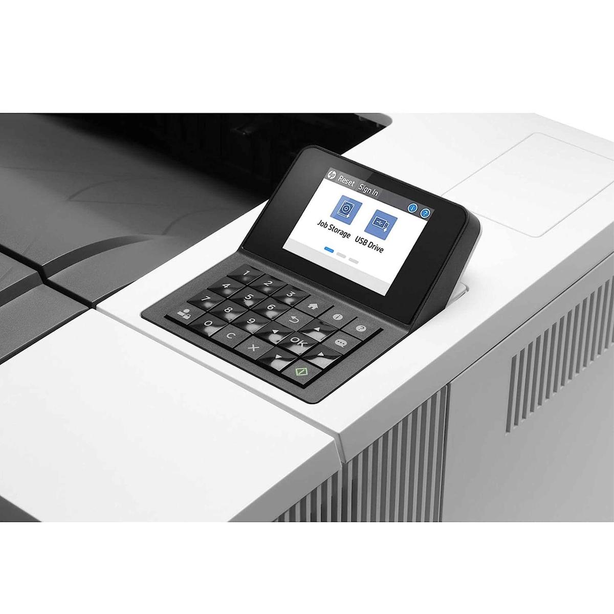 HP M507dn Laserjet Enterprise 1PV87A Laser Printer B/N Front Retro Lan USB - Picture 7 of 9