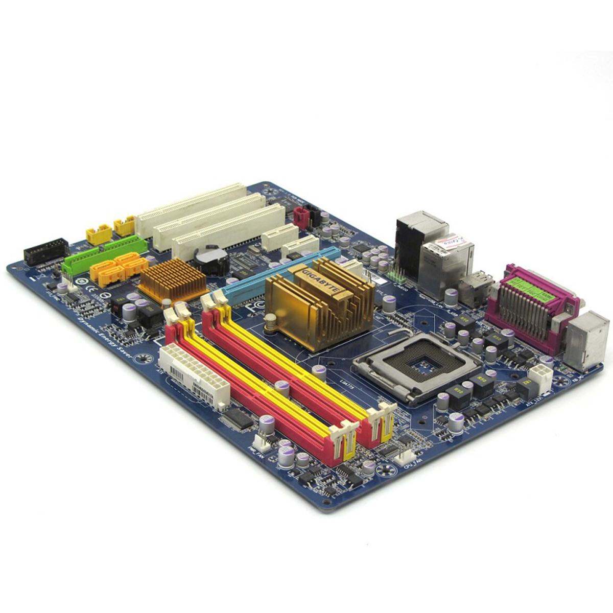 Motherboard Gigabyte GA-EP41-UD3L LGA 775 LGA775 4X DDR2 ATX RS232 Lpt Serial No - Picture 4 of 6