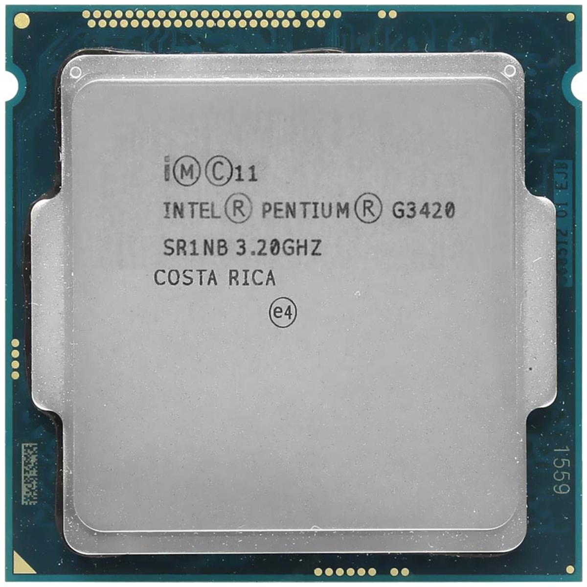 Intel Pentium G3420 LGA1150 LGA 1150 Fourth Gen 3.20GHz 2C/2T CPU - Picture 2 of 3