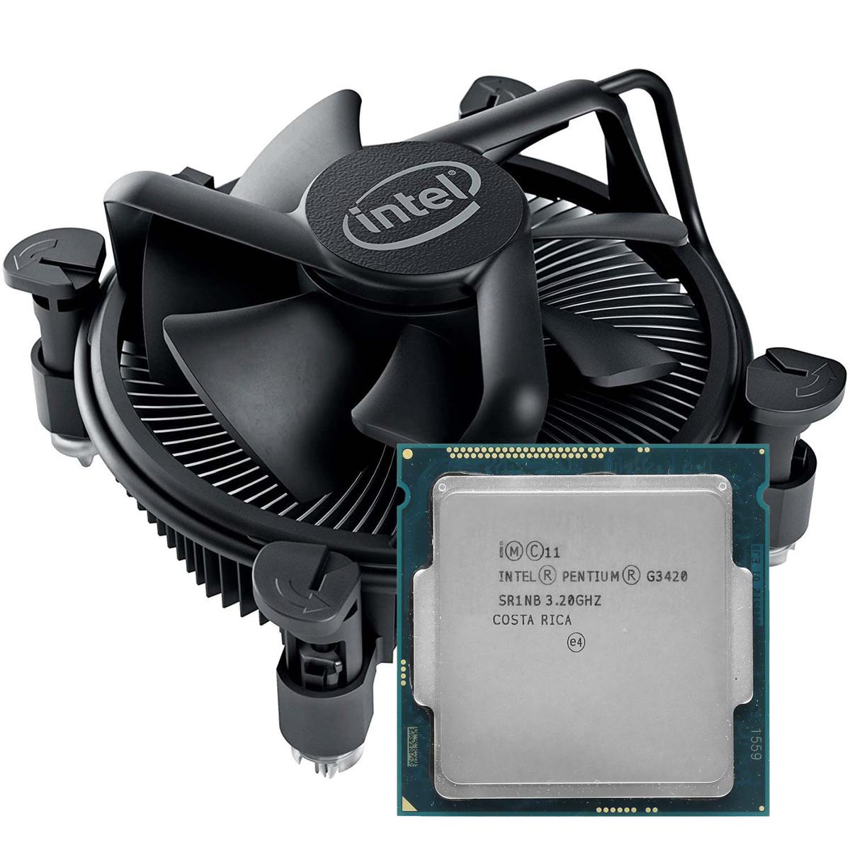 Intel Pentium G3420 LGA1150 LGA 1150 Fourth Gen 3.20GHz 2C/2T CPU - Picture 1 of 3