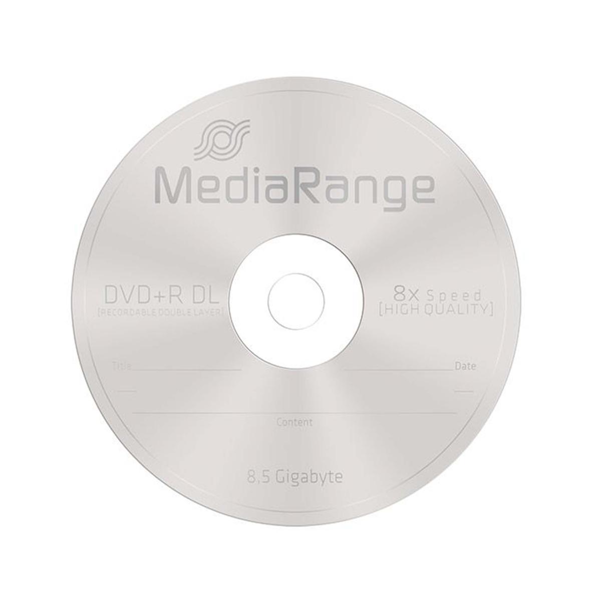 MediaRange Glocke Cake 100 X DVD+R Dual Layer DL 8,5gb 240min 8x_ - Bild 2 von 3
