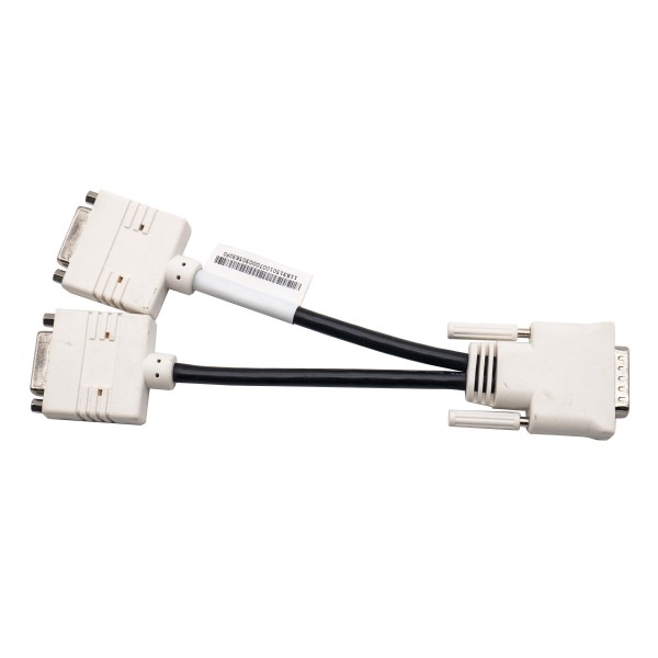 ADATTATORE CONVERTITORE SPLITTER DA DVI A 2 X VGA RIPARTITORE DA PC A 2 X LCD