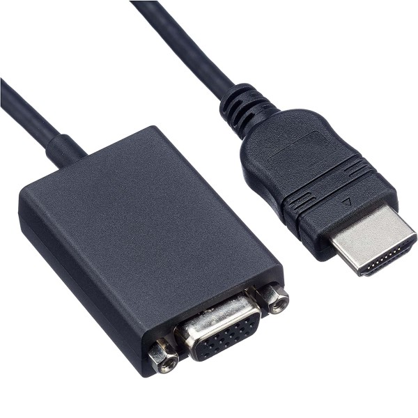 DELL 470-13566 CAVO ADATTATORE MINI-HDMI FEMMINA A VGA MASCHIO 03334W PC