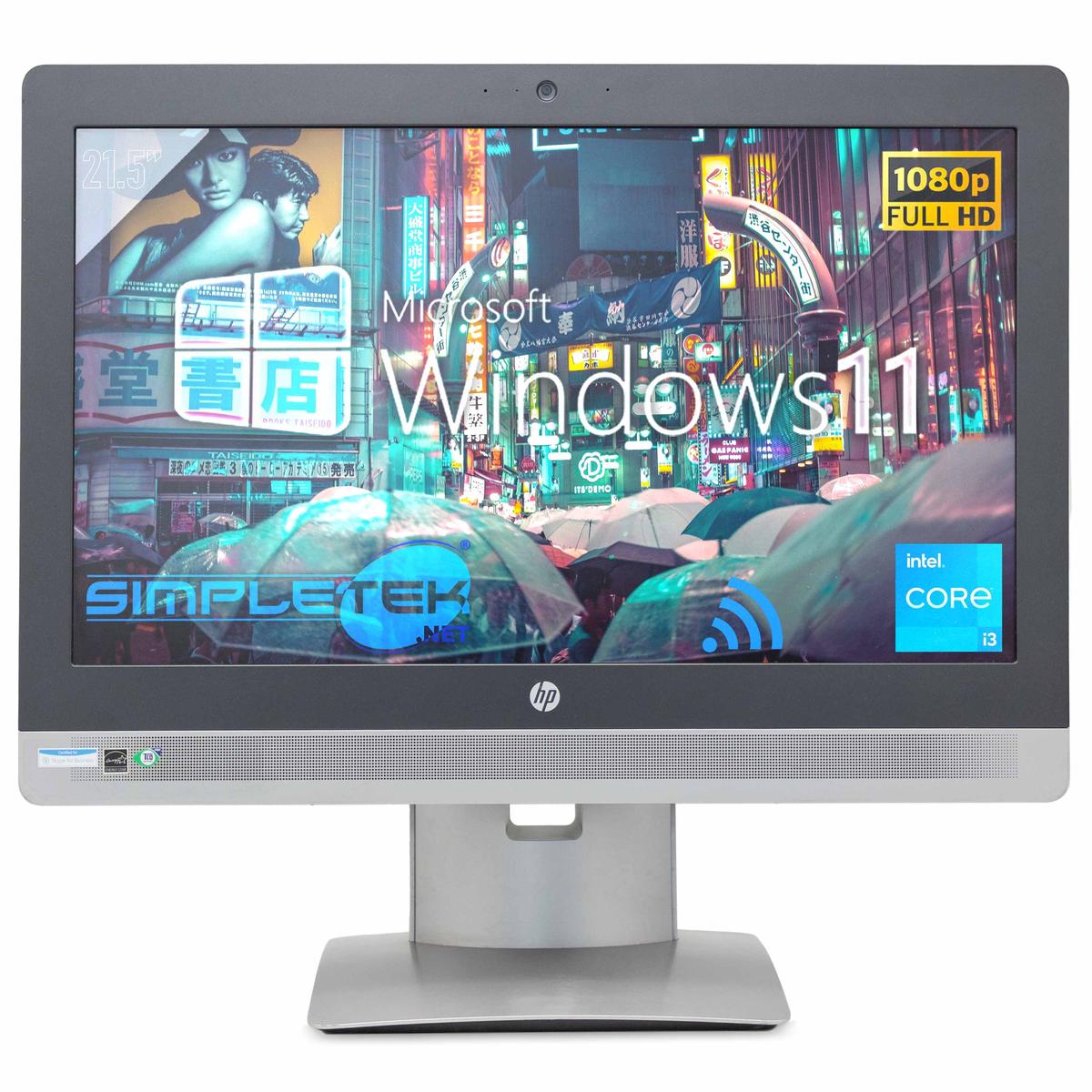 HP Aio pro One 600 G2 21,5 " Core i3 Windows 11 Pro 16GB 480GB FHD 6GEN 3.70GHz - Bild 3 von 8