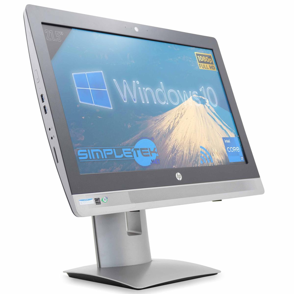 HP Aio pro One 600 G2 21,5 " Core i7 Windows 10 Pro 8GB 240GB FHD 6GEN 3.70GHz - Bild 2 von 9