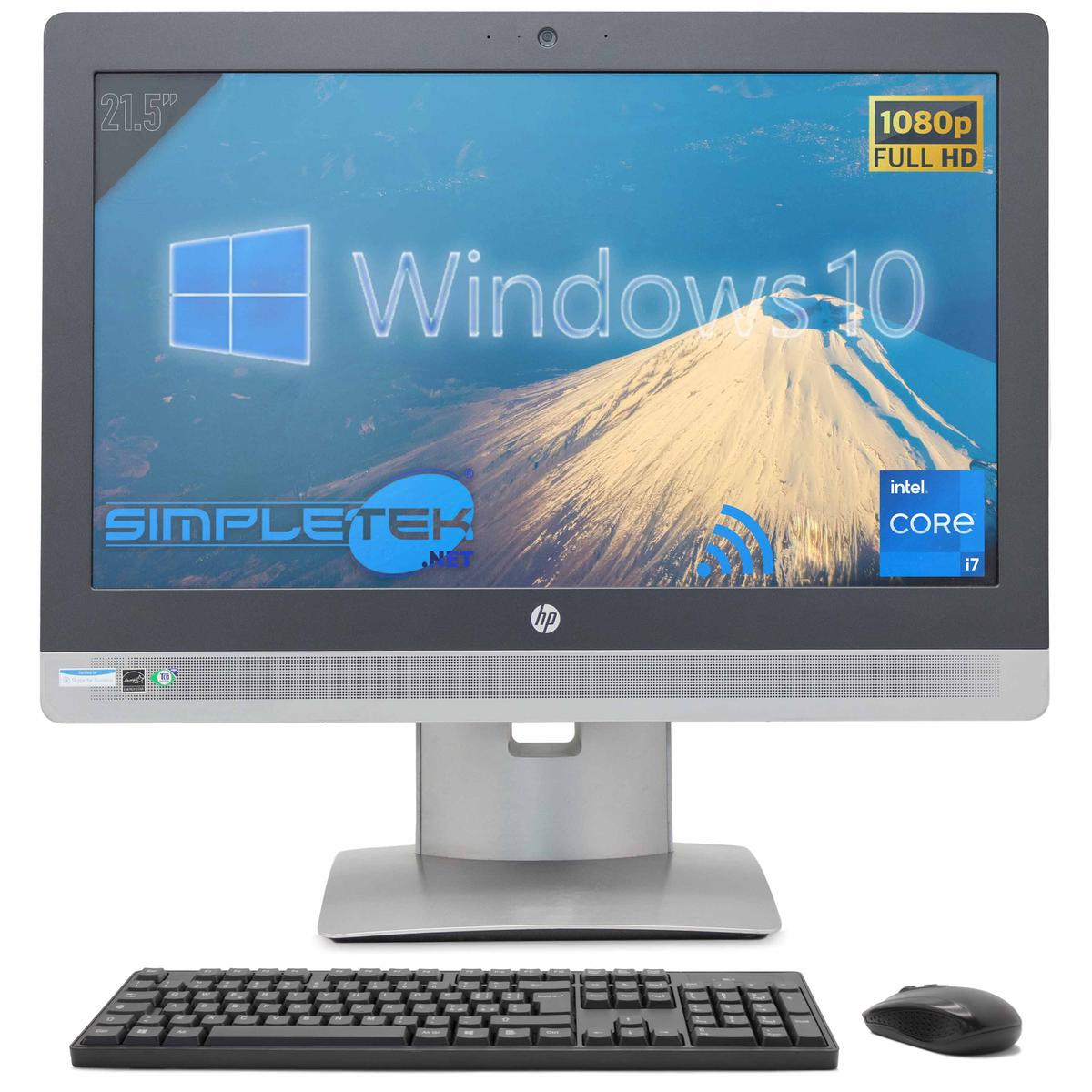 HP Aio pro One 600 G2 21,5 " Core i7 Windows 10 Pro 8GB 240GB FHD 6GEN 3.70GHz