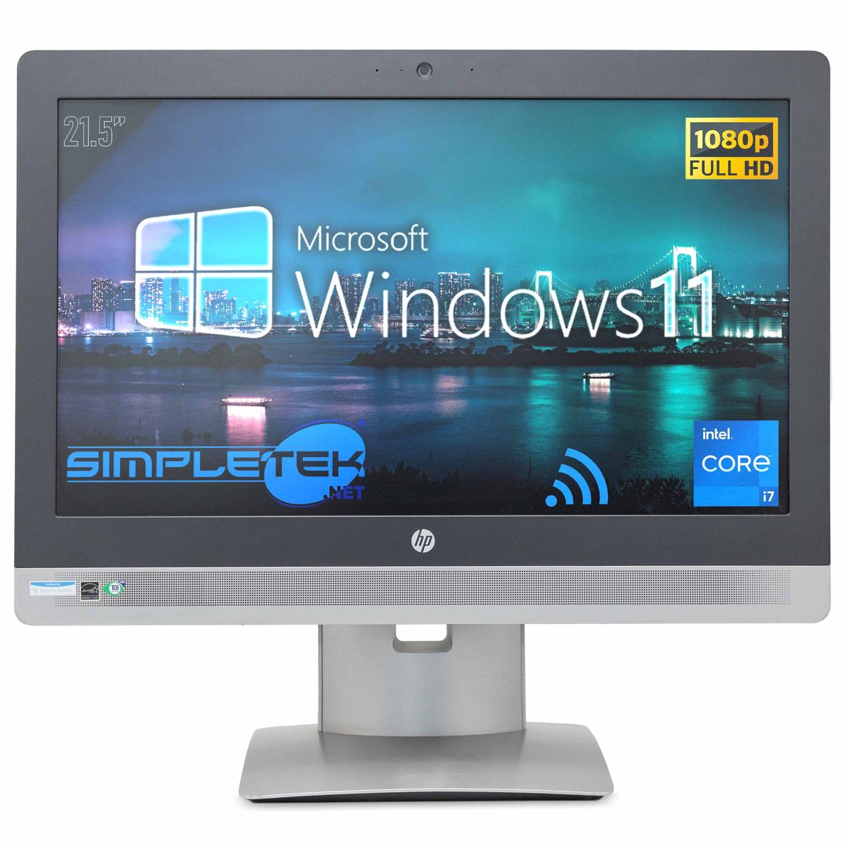 HP Aio pro One 600 G2 21,5 " Core i7 Windows 11 Pro 8GB 240GB FHD 6GEN 3.70GHz - Bild 3 von 8