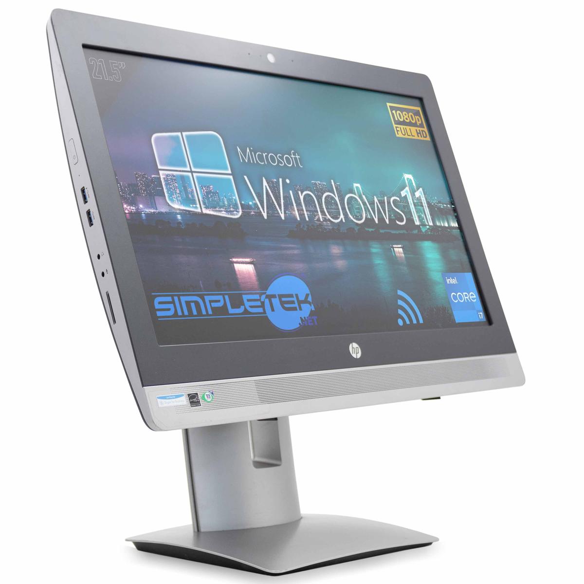 HP Aio pro One 600 G2 21,5 " Core i7 Windows 11 Pro 8GB 240GB FHD 6GEN 3.70GHz - Bild 2 von 8