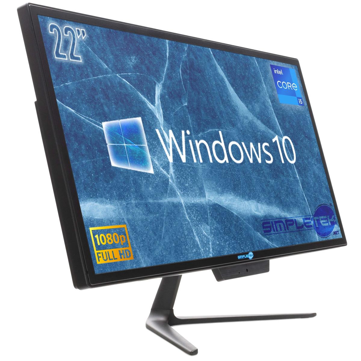 Aio All IN One I5 22 " Full HD Windows 10 16gb 2tb Desktop Computer Refurbished - Picture 5 of 10