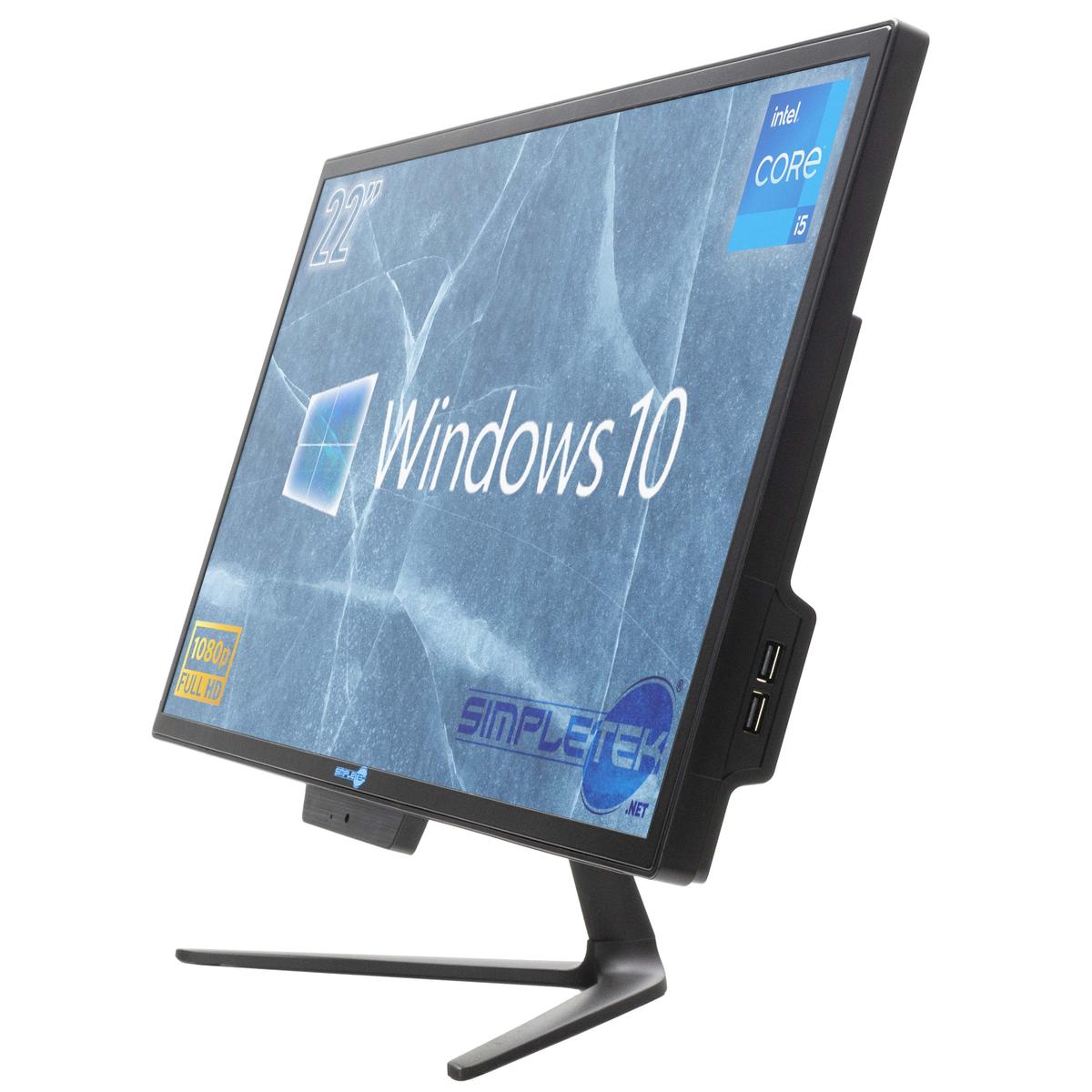 Aio All IN One I5 22 " Full HD Windows 10 16gb 2tb Desktop Computer Refurbished - Picture 3 of 10