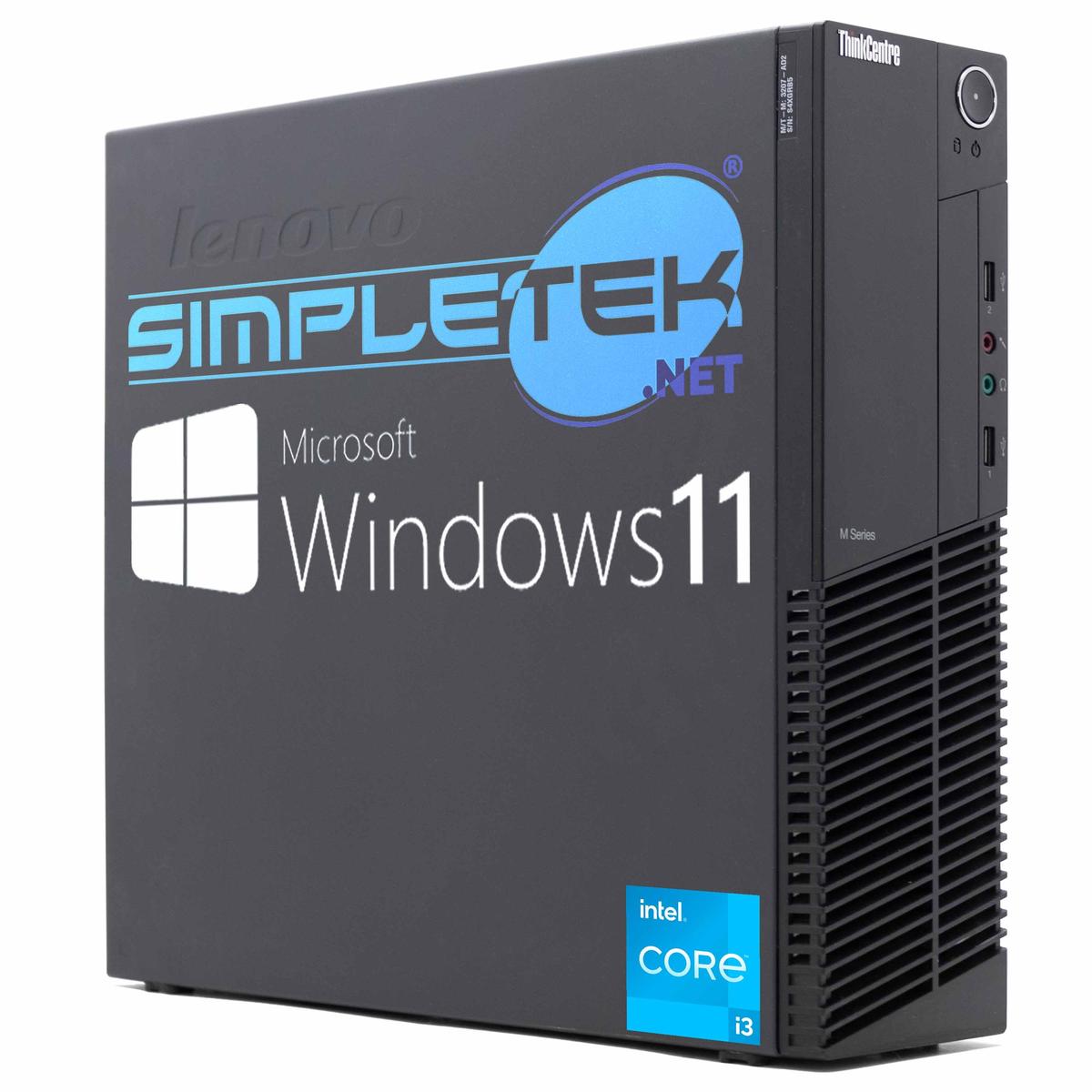 Lenovo M92 I3 Windows 11 16gb 960gb Desktop Computer Fixed Rs232 Refurbished - Picture 1 of 4