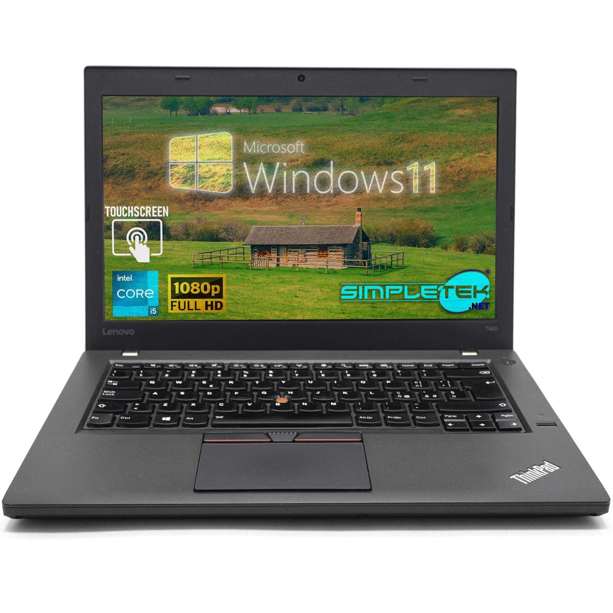 LENOVO T460 14" i5 WINDOWS 11 COMPUTER 8GB 120GB PORTATILE NOTEBOOK TOUCHSCREEN - Foto 2 di 9