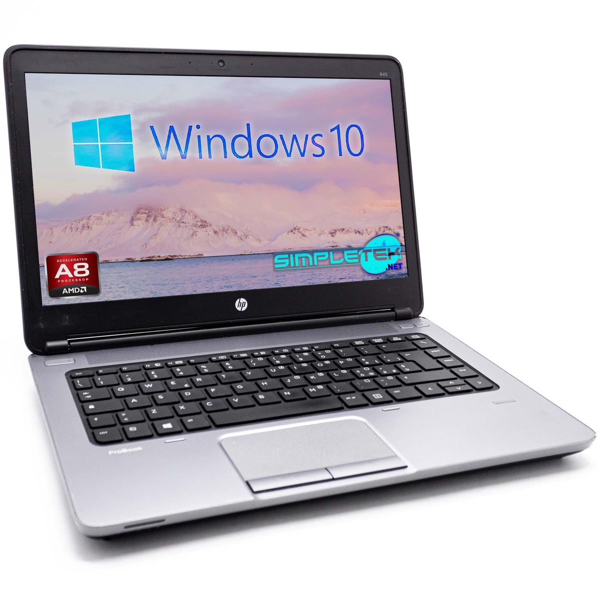 HP 645 G1 AMD A8 WINDOWS 10 16GB 960GB PC PORTATILE NOTEBOOK LAPTOP AZIENDALE - Foto 1 di 10