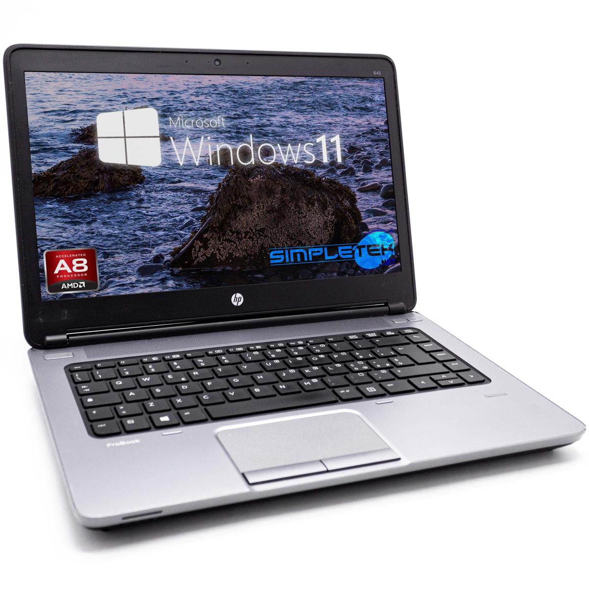 HP 22.8oz1 AMD A8 Windows 11 8GB 120GB PC Portable Notebook Laptop Business