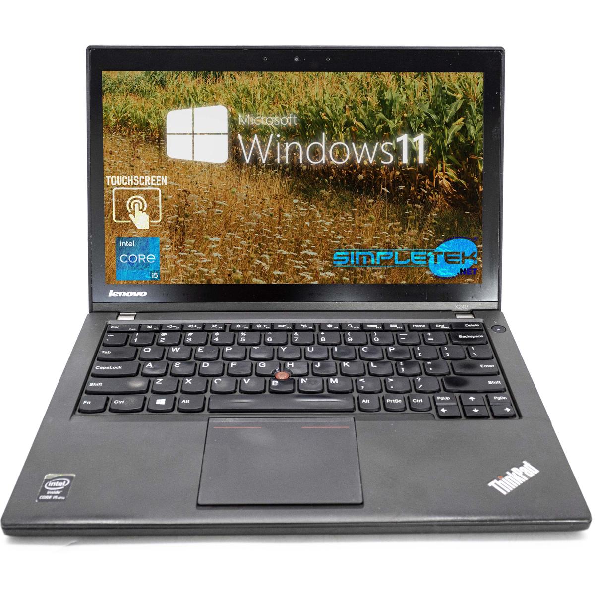 Lenovo X240 I5 12.5" Touchscreen Win11 8GB 480GB Refurbished Laptop - Picture 2 of 10