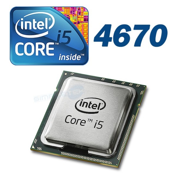 PROCESSORE COMPUTER DESKTOP INTEL CORE i5 4670 LGA 1150 QUAD CORE 3,4 GHZ BULK