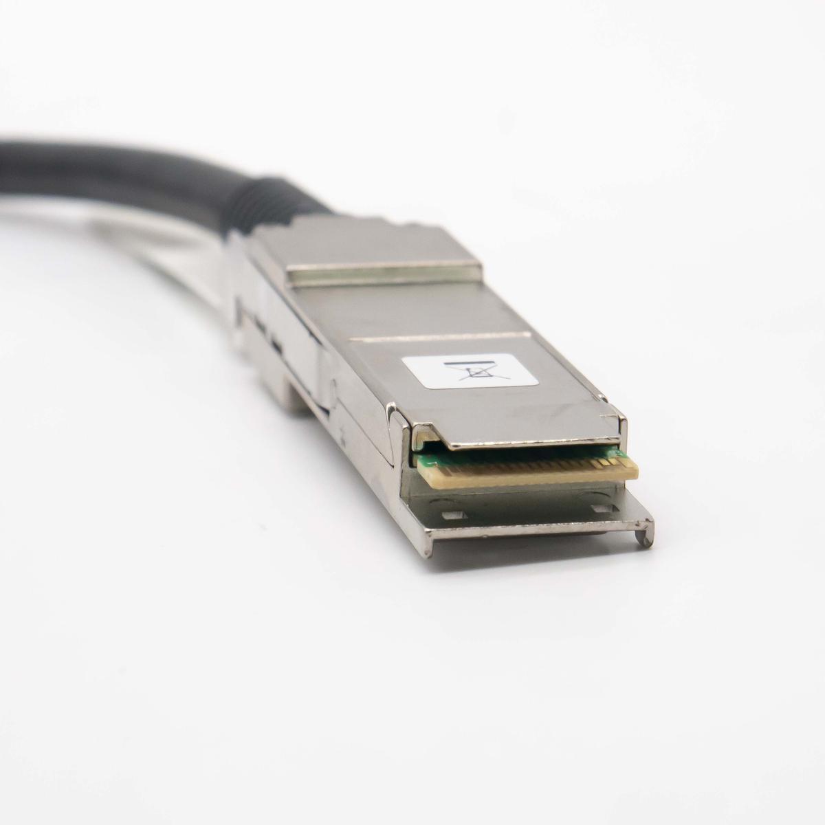 Câble de Données Élevé Vitesse' SAS 1m Scq1 3290630-a 30awg Qsfp30n-10g Qsfp - Picture 2 of 2