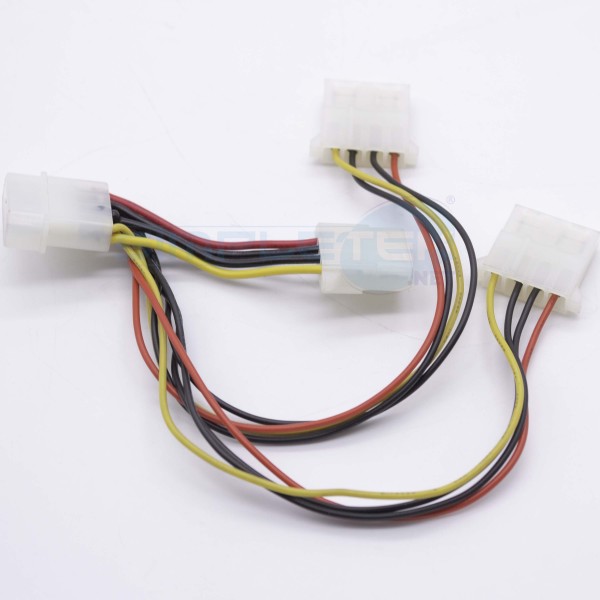 SDOPPIATORE SPLITTER DA 1 A 3 X MOLEX HDD SCHEDE VIDEO 4 PIN COMPUTER IDE ODD