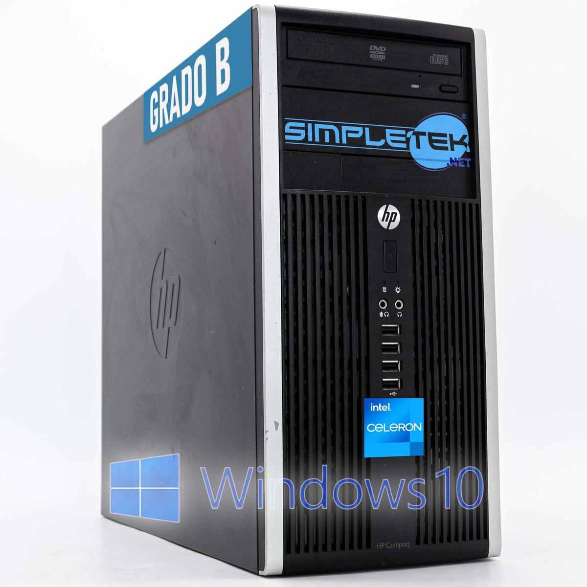HP 6300 Tower Windows 10 Pro 16GB 960GB PC Desktop Starr Seriell RS232 Com DVD