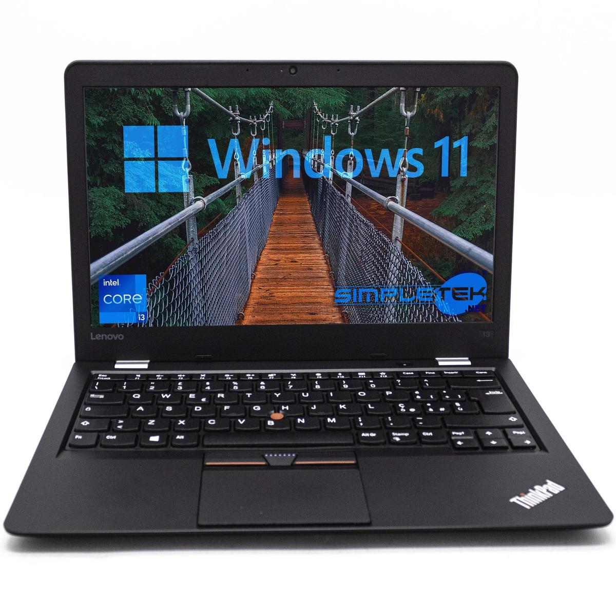 Lenovo THINKPAD 13 i3 13,3 " Windows 11 8GB 120GB PC Portable Entreprise, Bureau - Photo 2/7