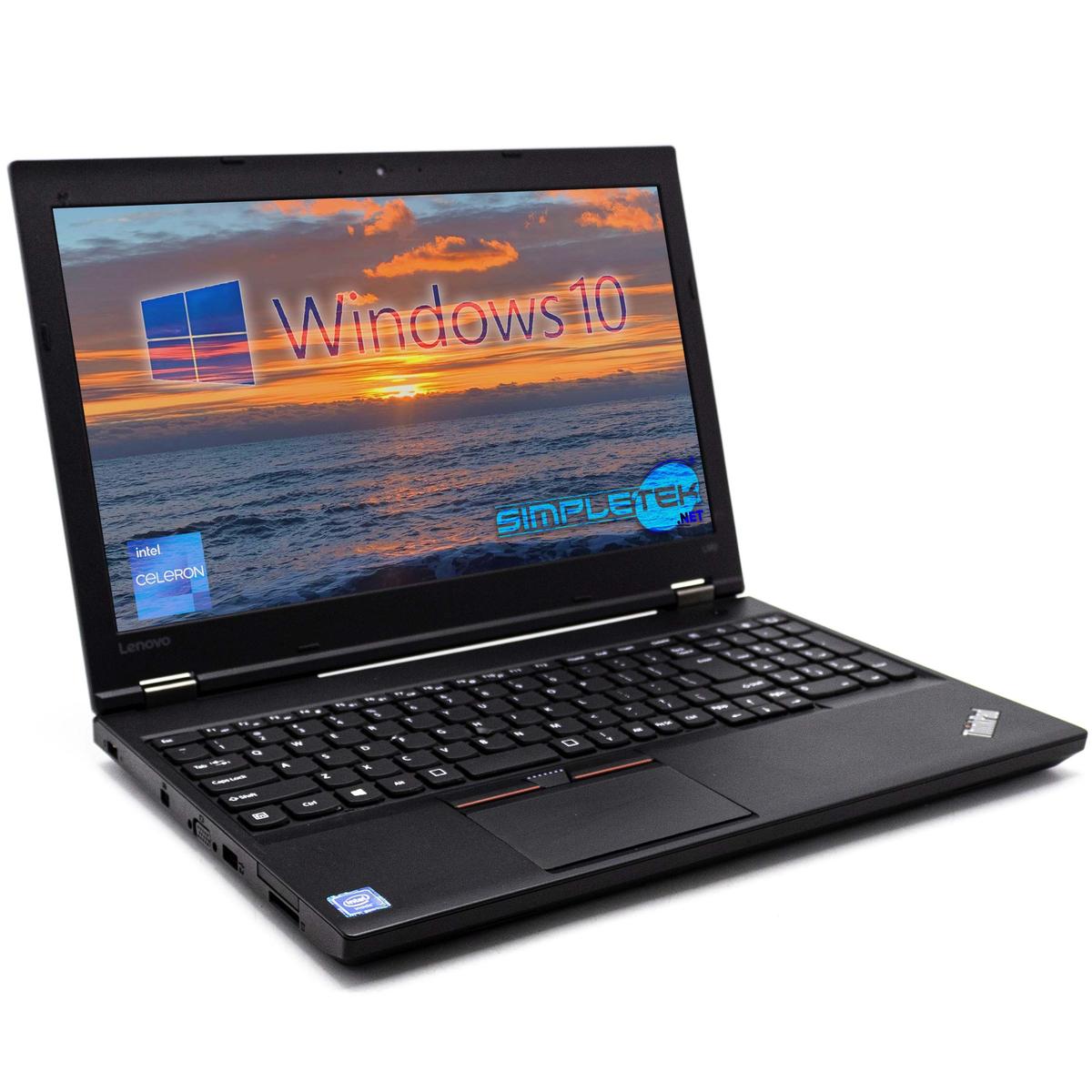 Lenovo L560 15,6" Windows 10 Pro 8 Go 240 Go Pc Portable Notebook Hd Entreprise