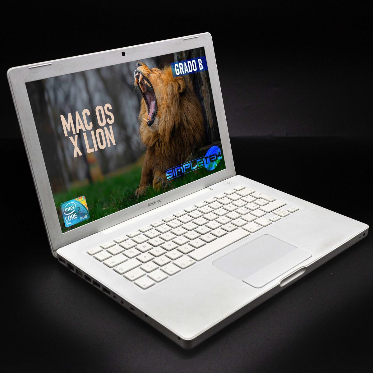Apple Mac Macbook 13 " A1181 Core2duo 1gb 250gb Vintage Mid 2007 P Aufbereitet - Bild 1 von 6