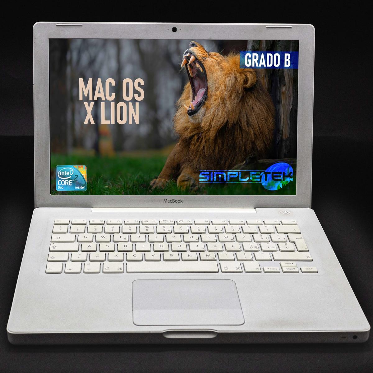Apple Mac Macbook 13 " A1181 CORE2DUO 2GB 240GB SSD Vintage Mid 2007 PC - Bild 2 von 6