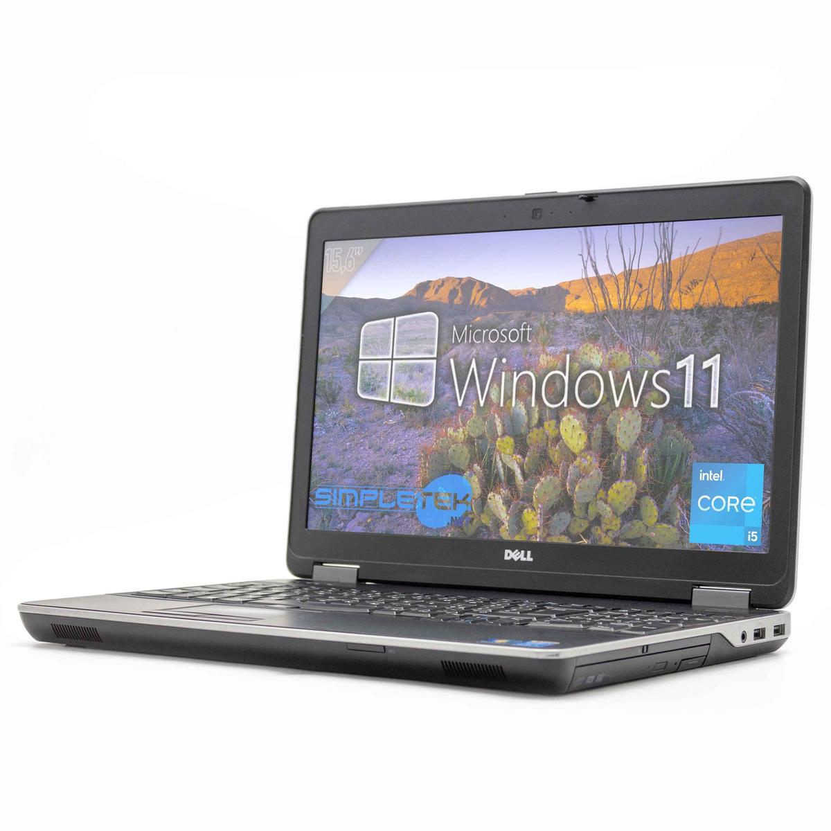 Dell E6540 15.6" Windows 11 16GB 960GB FHD I5 Notebook Gpu Amd 2GB Pc Editing