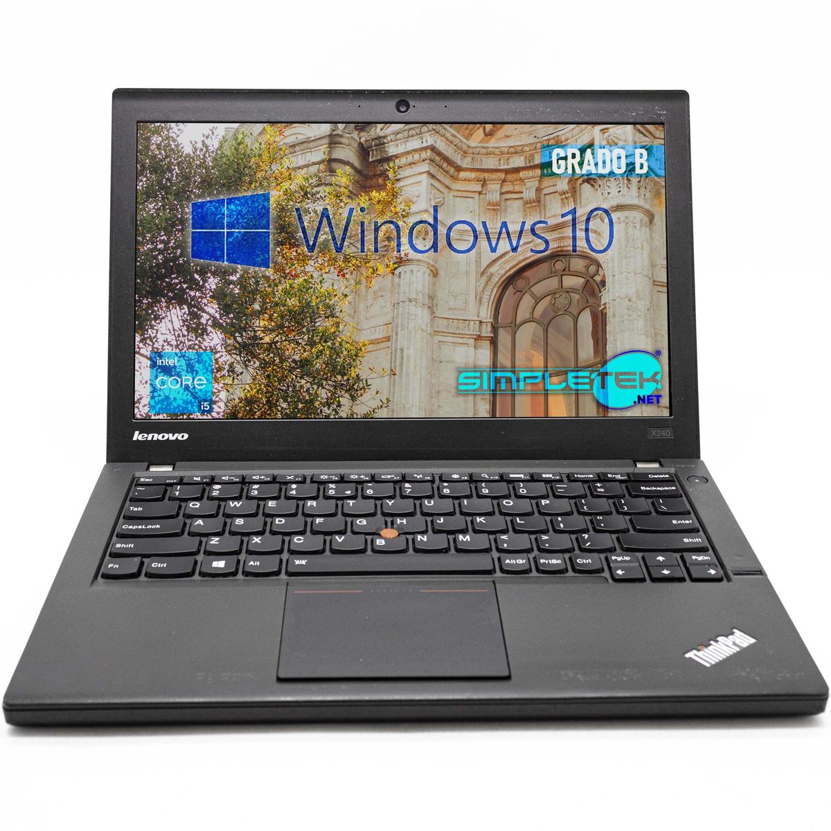 LENOVO X240 I5 4300U 12,5" WIN10 8GB 480GB PC PORTATILE NOTEBOOK AZIENDALE - Imagen 2 de 10
