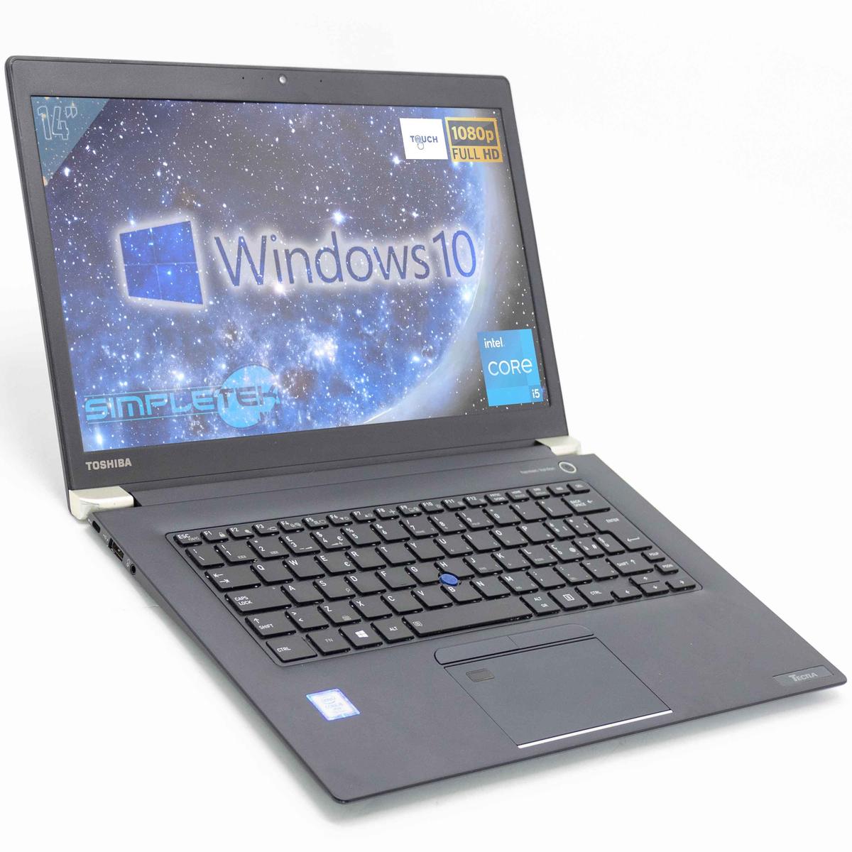 Toshiba Tecra X40-D i5 7° 14 " Windows 10 16GB 960GB Tactile Portable Vidéo PC