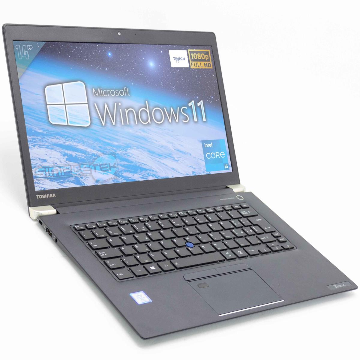 Toshiba Tecra X40-D i5 7° 14 " Windows 11 16GB 240GB Tactile Portable Vidéo PC