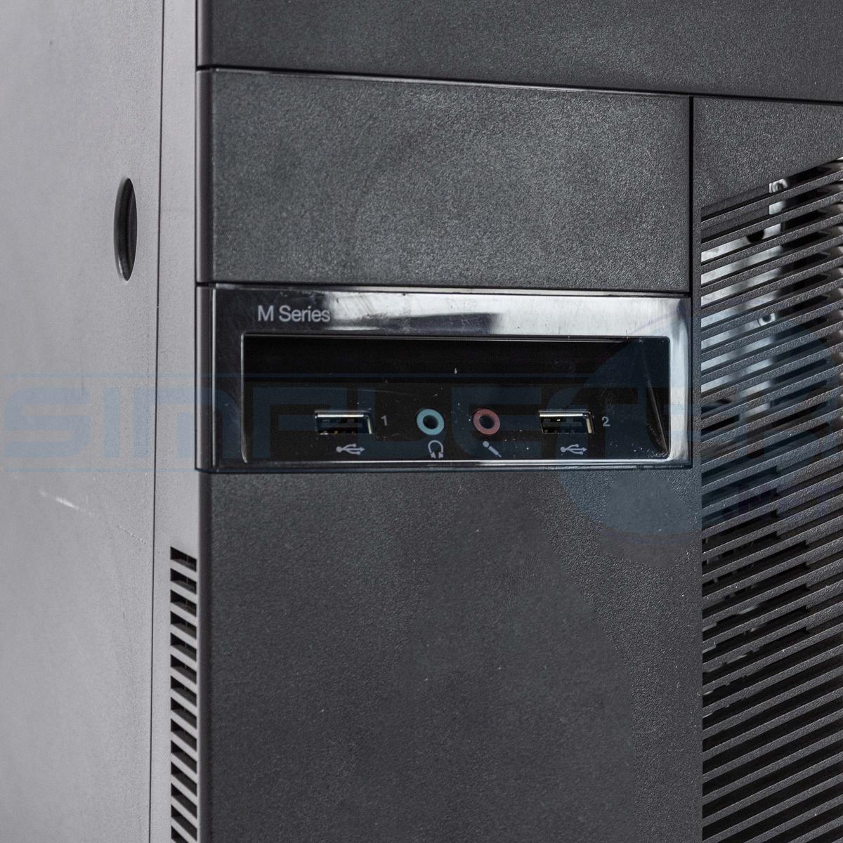 LENOVO M78 AMD A10 3.70GHZ RS232 8GB 240GB WINDOWS 10 PC DESKTOP FISSO TOWER - Imagen 4 de 5