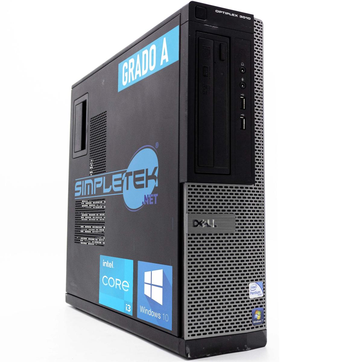 Dell OptiPlex 3010 i3 3220 Windows 10 Home 8GB 120GB PC HDMI DVD Corporate