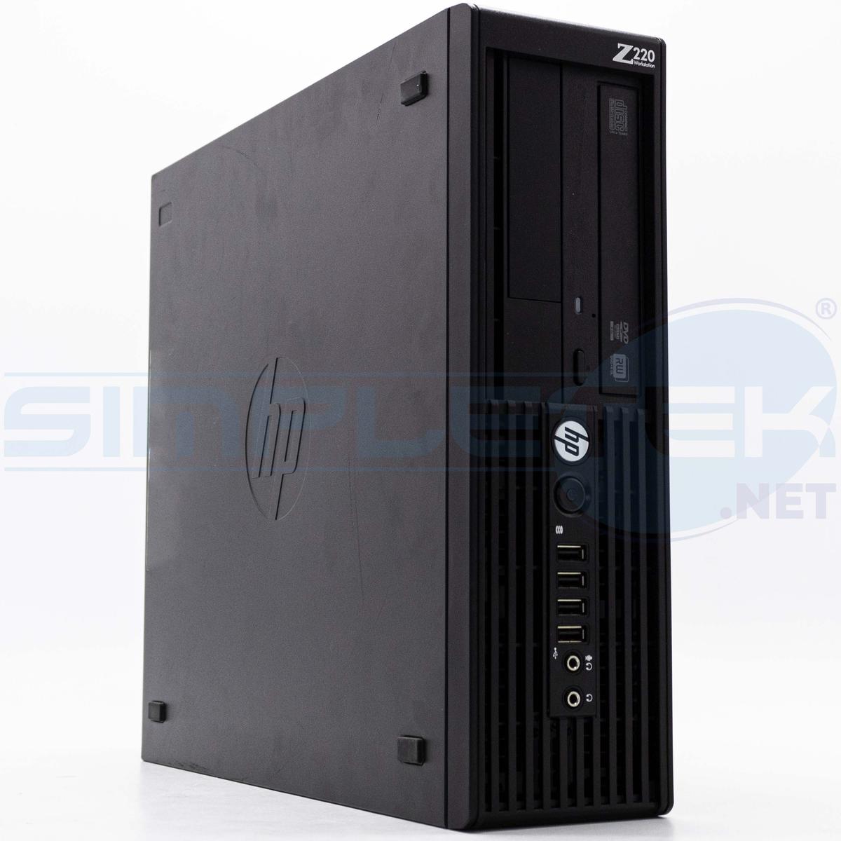 HP Z220 SFF Workstation Xeon Windows 10 Pro 8GB 240GB Serial RS232 Dvd-Rw PC - Picture 2 of 6