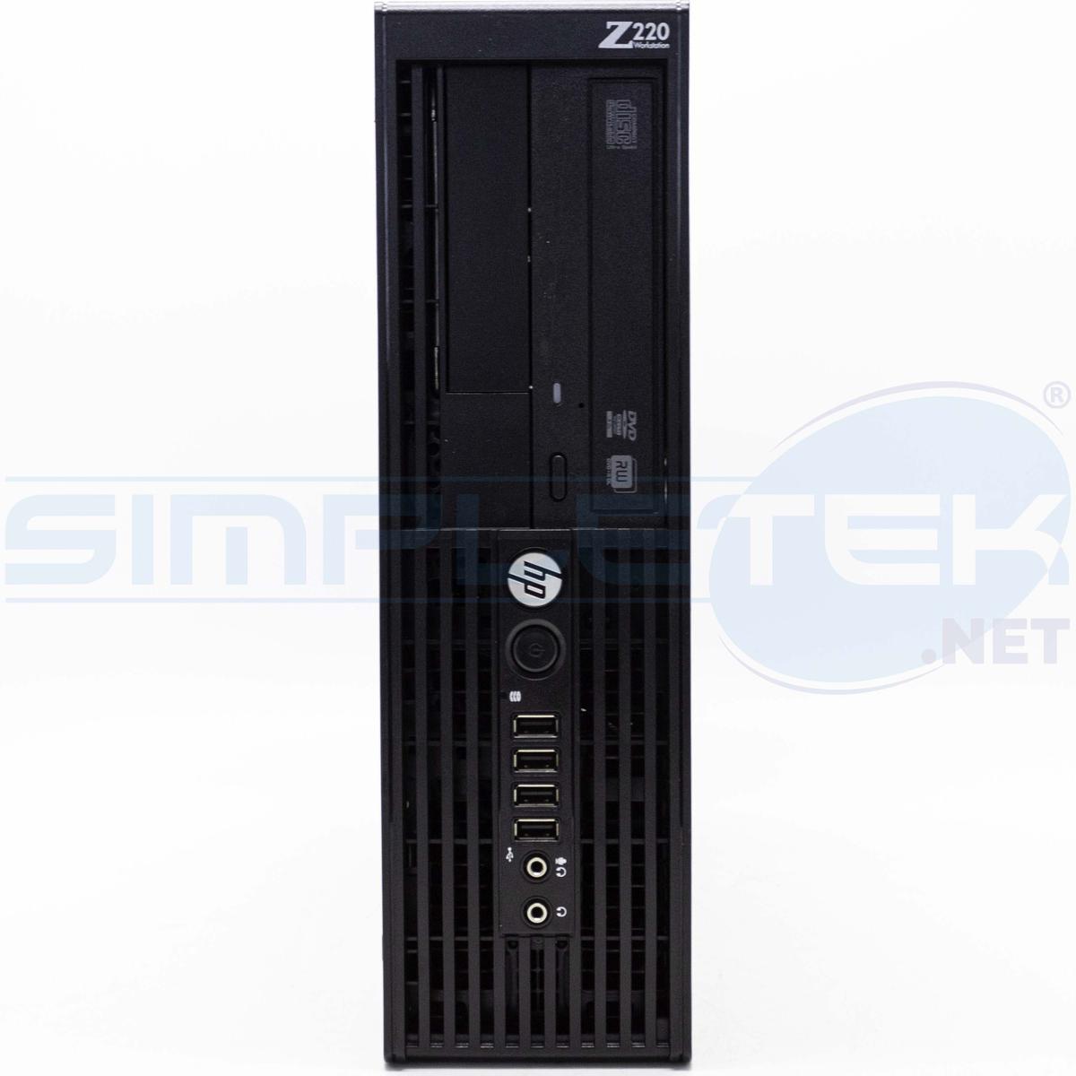 HP Z220 SFF Workstation Xeon Windows 11 Pro 16GB 240GB Serial RS232 DVD-RW PC - Picture 3 of 6