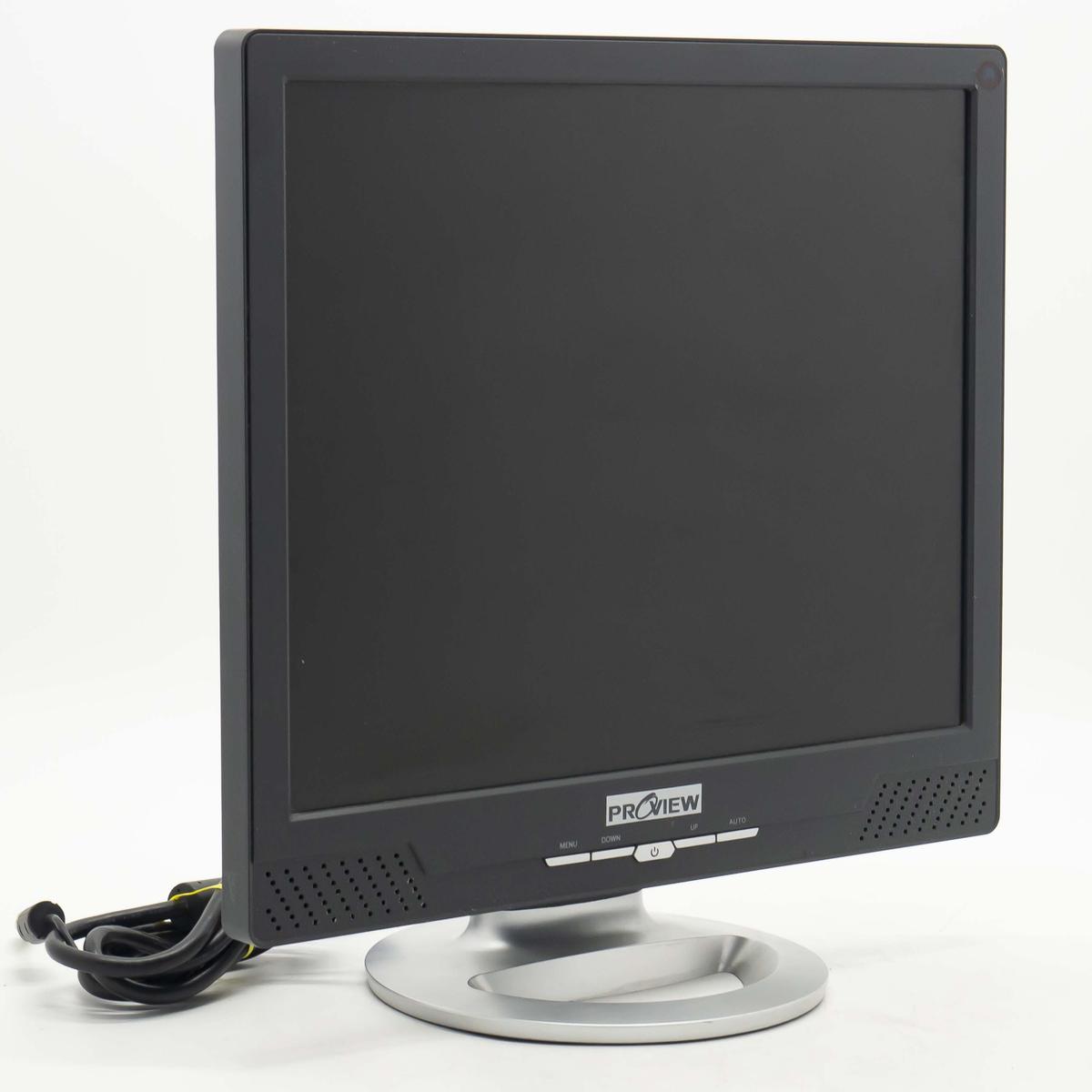 Proview BQ722KH 17 " Square Monitor Screen Case Panel LCD VGA Pos - Picture 3 of 7