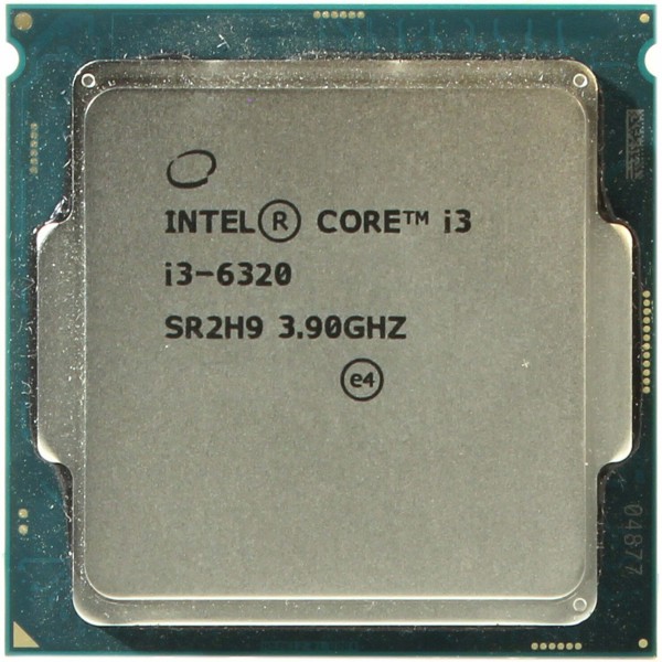 PROCESSORE CPU INTEL i3 6320 LGA 1151 V1 SOCKET SR2H9 3,90GHZ 2C/4T COMPUTER