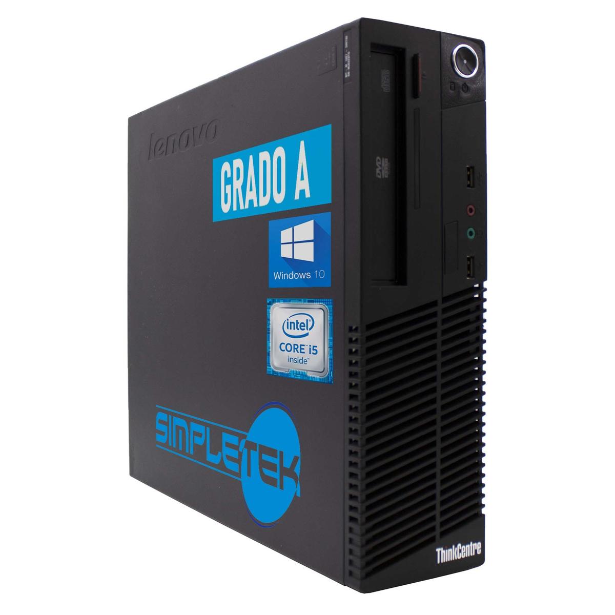 Lenovo M73 SFF i5 4590 Windows 10 Pro 8GB 500GB en Série RS232 PC Bureau - Photo 1/3