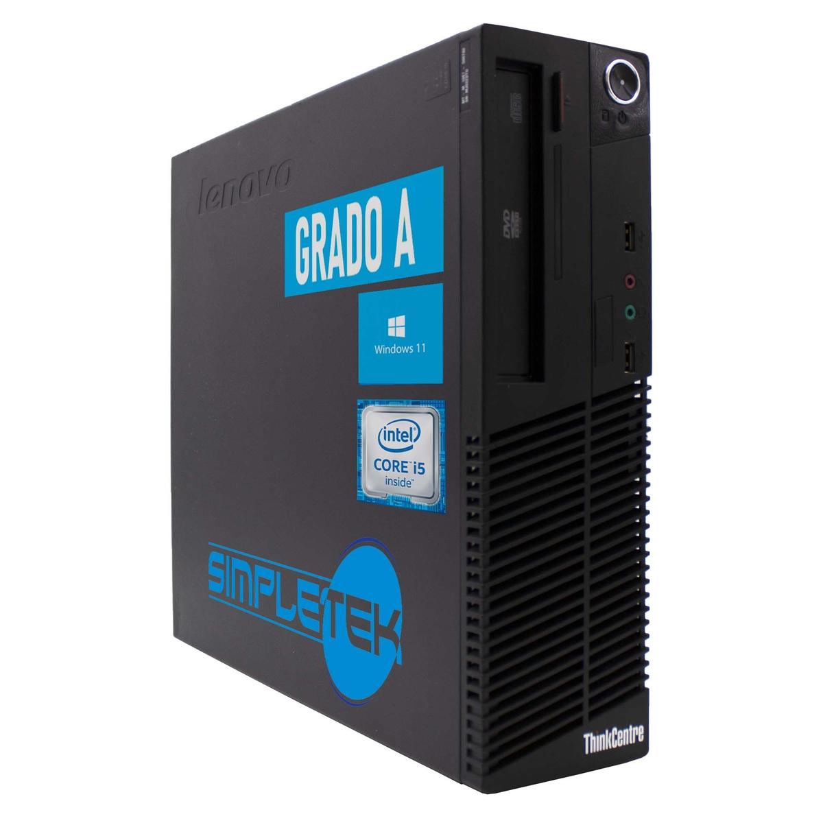 Lenovo M73 SFF i5 4590 Windows 11 Pro 16GB 960GB en Série RS232 PC Bureau