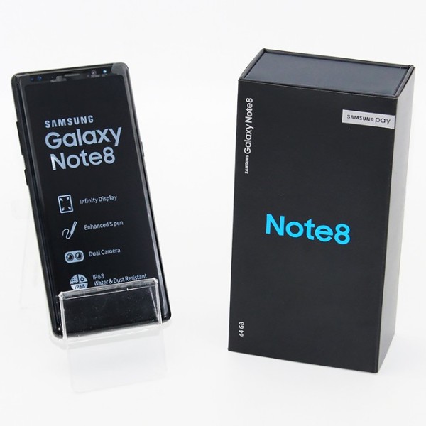 SMARTPHONE SAMSUNG GALAXY NOTE 8 BLACK 64GB + 6GB 6,3" 12MPX 3300MAH OCTACORE