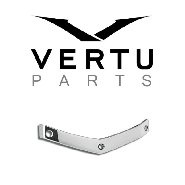 VERTU SIGNATURE S ORIGINAL BACK COVER CHASSIS MIDDLE FRAME METAL SILVER PLATE