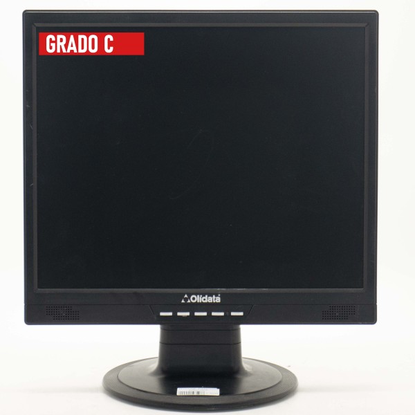 OLIDATA MR17F06N SCHERMO DISPLAY 17" 4:3 5:4 MONITOR VGA VESA PC COMPUTER DVR