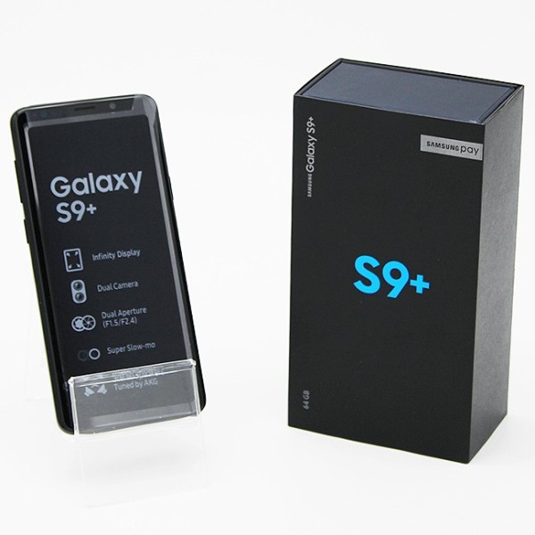 SMARTPHONE SAMSUNG GALAXY S9+ PLUS 64GB + 6GB RAM 6,2" SUPER AMOLED BLACK