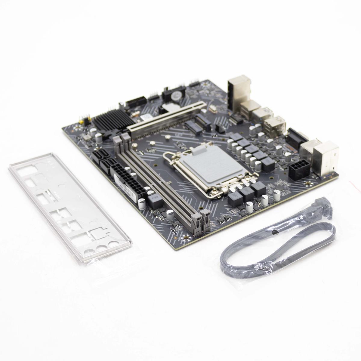 SCHEDA MADRE MICRO-ATX LGA1700 LGA 1700 H610 DDR4 12° 13° GENERAZIONE WIFI SLOT - Imagen 2 de 5