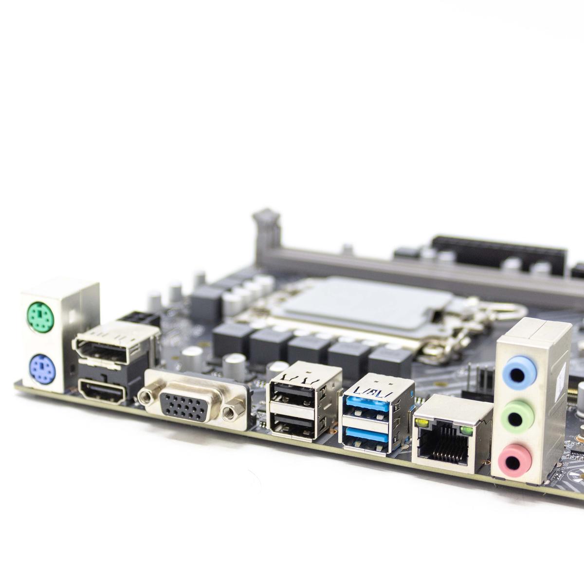 SCHEDA MADRE MICRO-ATX LGA1700 LGA 1700 H610 DDR4 12° 13° GENERAZIONE WIFI SLOT - Imagen 3 de 5