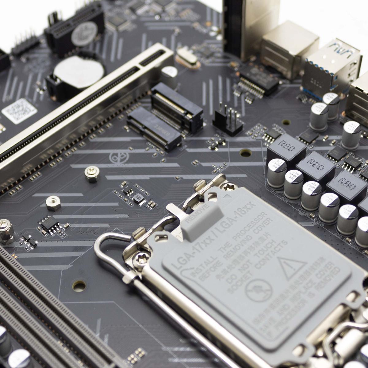 SCHEDA MADRE MICRO-ATX LGA1700 LGA 1700 H610 DDR4 12° 13° GENERAZIONE WIFI SLOT - Imagen 5 de 5