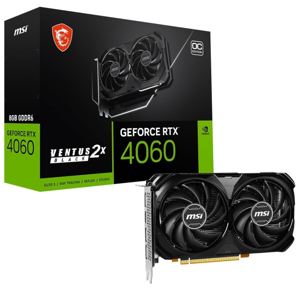 PALIT GEFORCE RTX 4060 STORMX 8GB GDDR6 SCHEDA VIDEO GAMING EDITING RENDERING