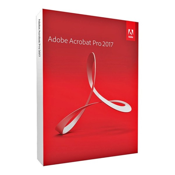 LICENZA ADOBE ACROBAT PRO 2017 WIN RET BOX PACK 1 UTENTE EU INGLESE SOFTWARE